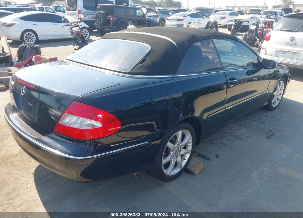 2008 MERCEDES-BENZ CLK 350 VIN: WDBTK56G78F234362