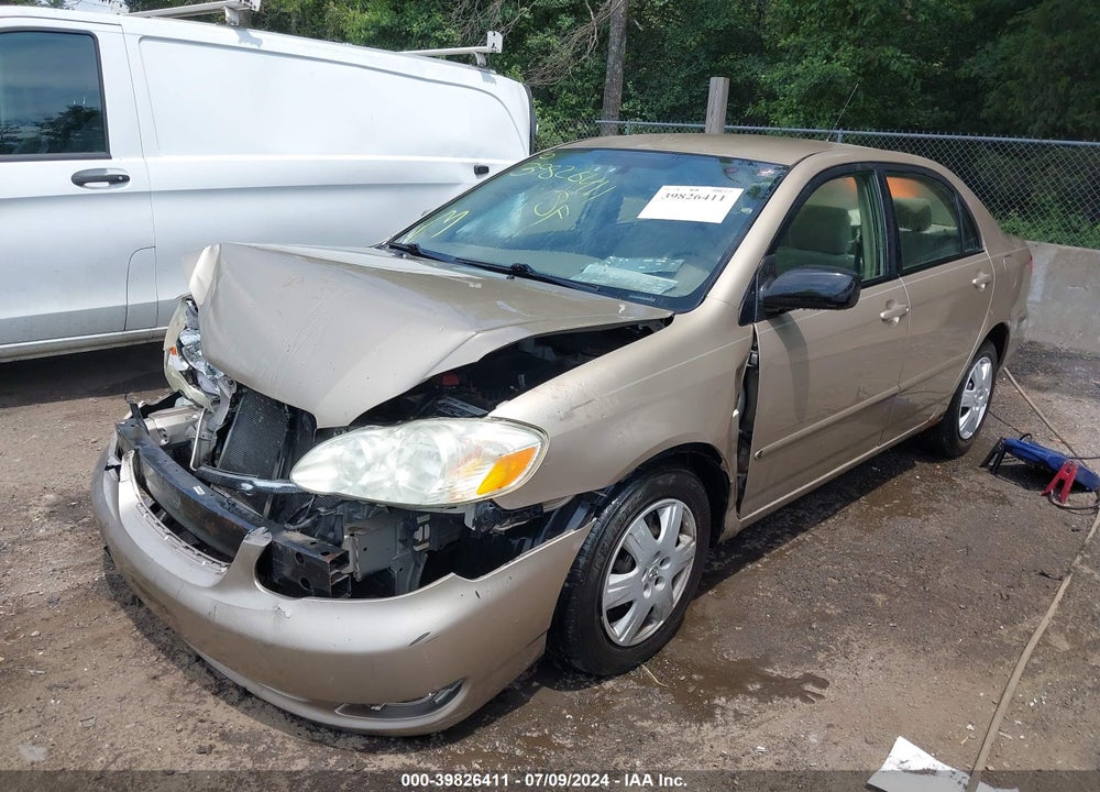 2005 TOYOTA COROLLA LE VIN: 1NXBR32E35Z348380