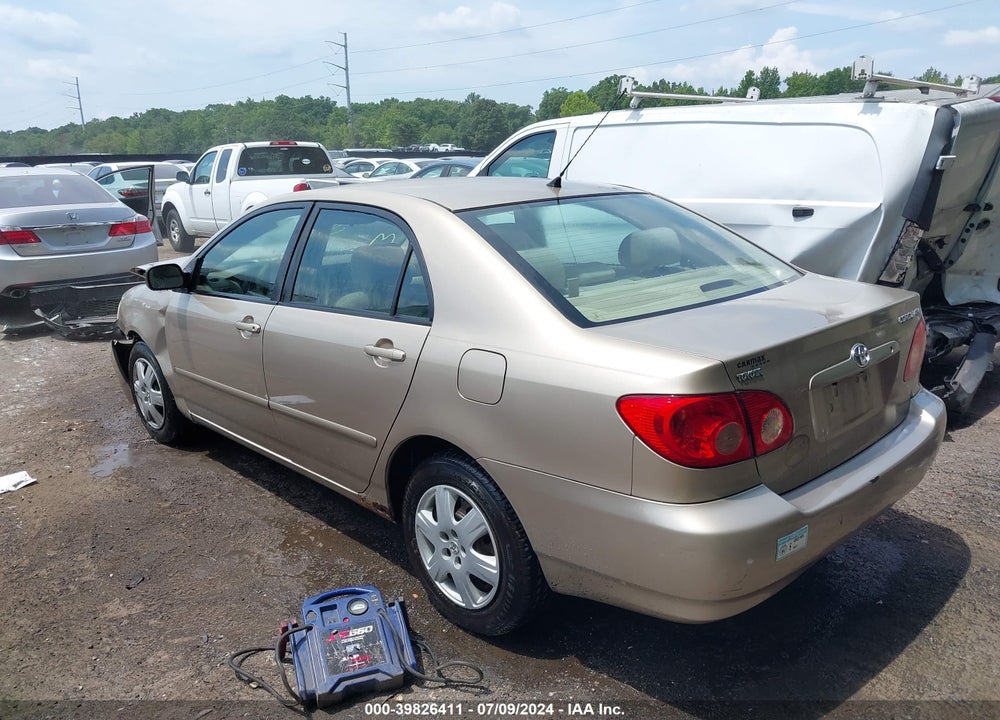 2005 TOYOTA COROLLA LE VIN: 1NXBR32E35Z348380