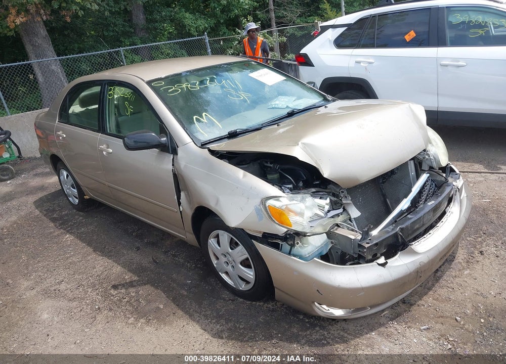2005 TOYOTA COROLLA LE VIN: 1NXBR32E35Z348380