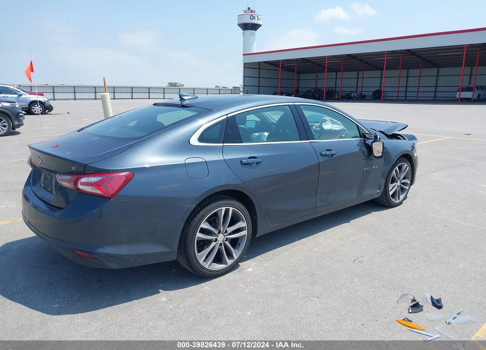 2021 CHEVROLET MALIBU FWD LT VIN: 1G1ZD5ST7MF074401