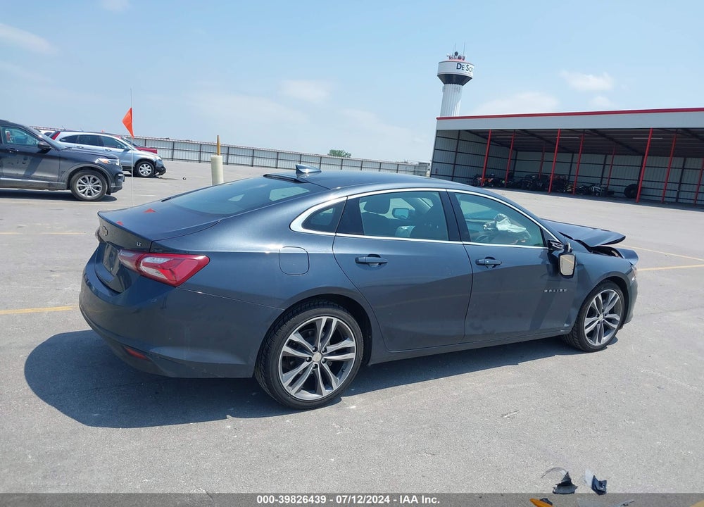 2021 CHEVROLET MALIBU FWD LT VIN: 1G1ZD5ST7MF074401