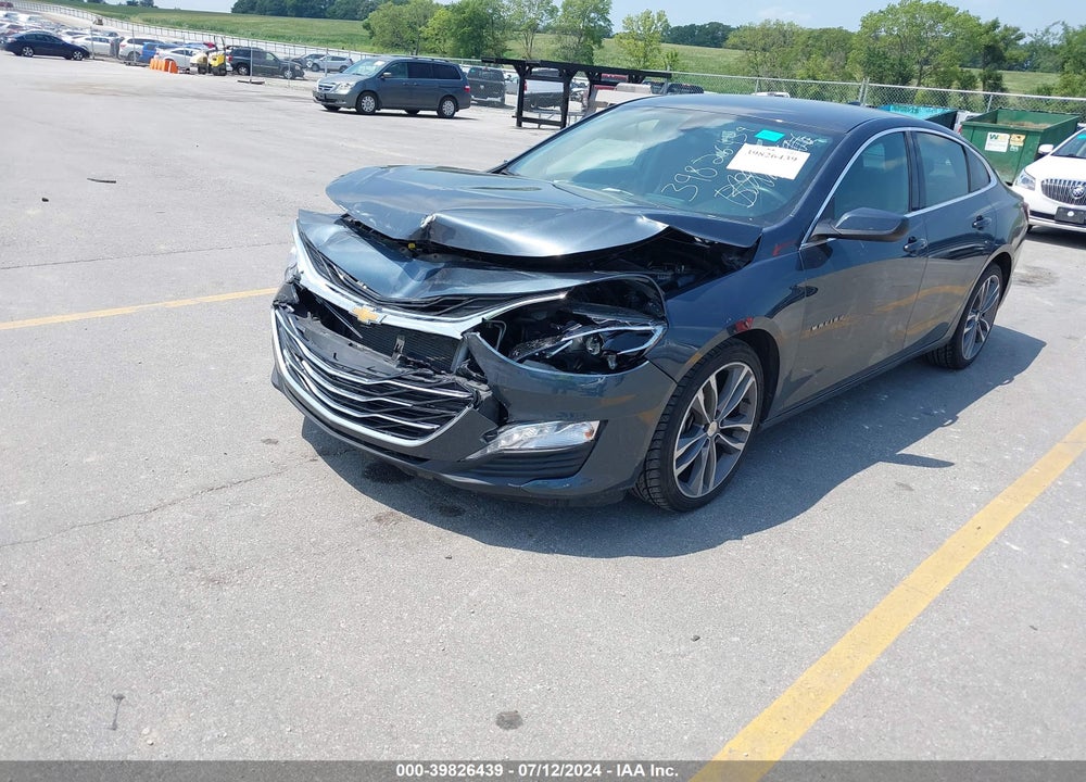 2021 CHEVROLET MALIBU FWD LT VIN: 1G1ZD5ST7MF074401