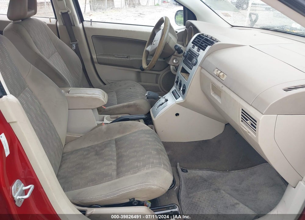 2008 DODGE CALIBER VIN: 1B3HB28BX8D630032