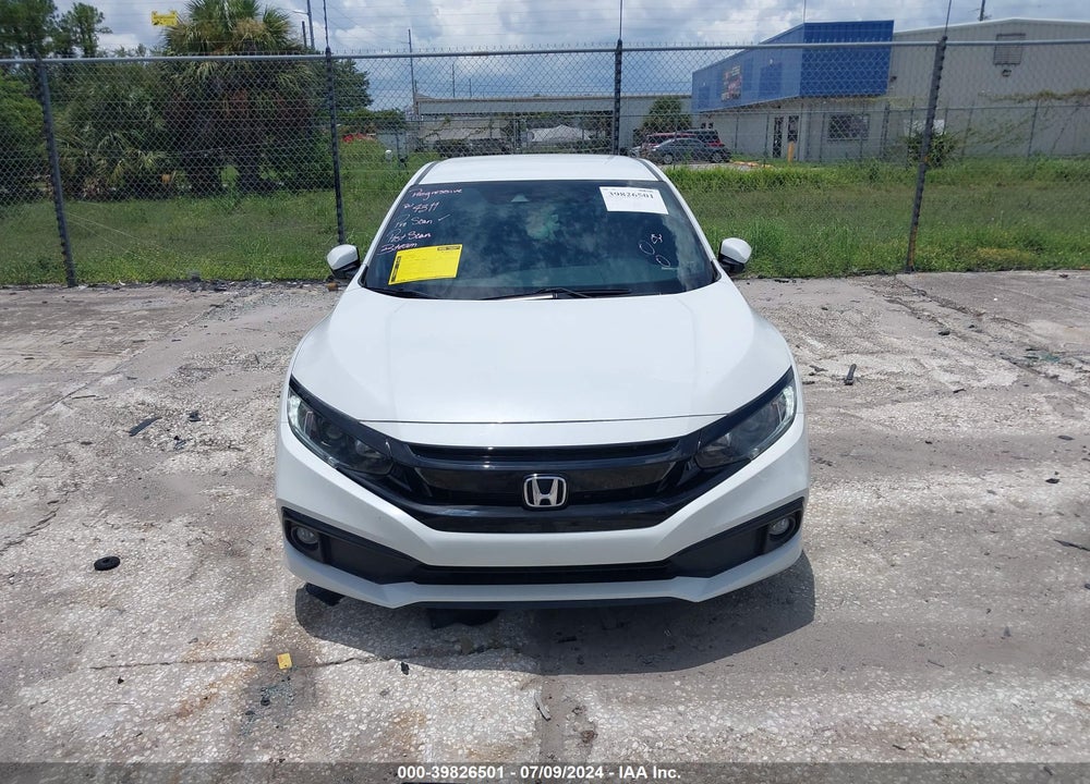 2020 HONDA CIVIC VIN: 2HGFC2F85LH582737