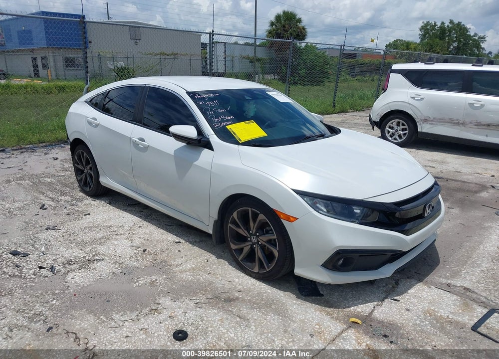 2020 HONDA CIVIC VIN: 2HGFC2F85LH582737