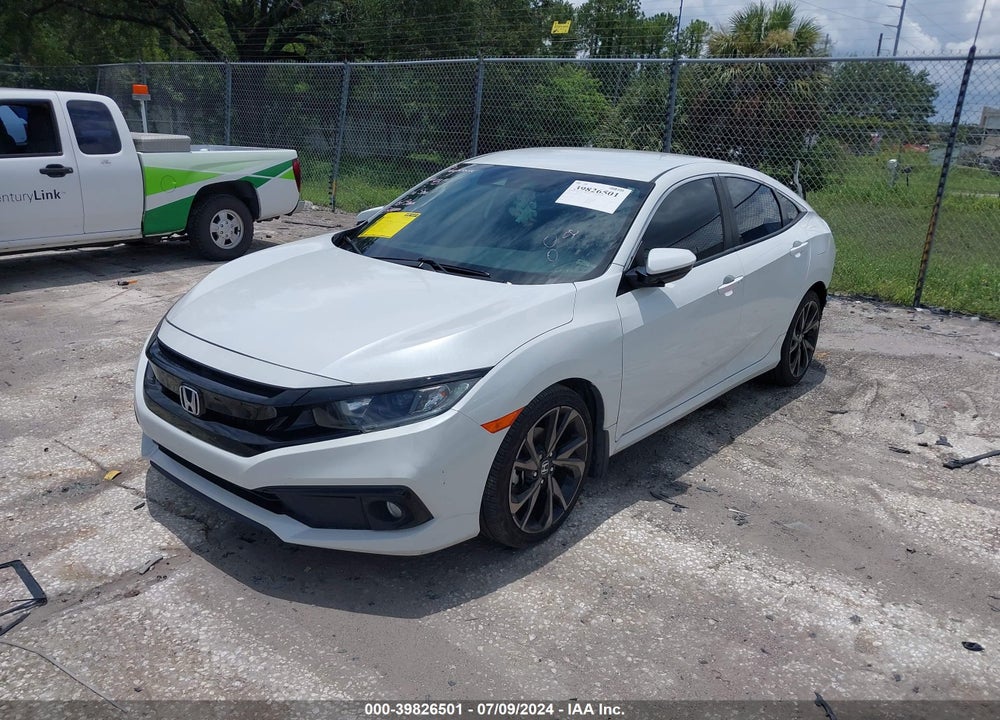 2020 HONDA CIVIC VIN: 2HGFC2F85LH582737