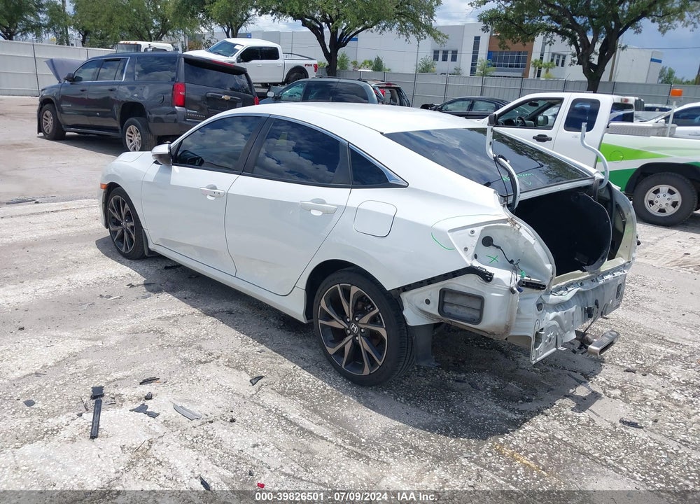 2020 HONDA CIVIC VIN: 2HGFC2F85LH582737