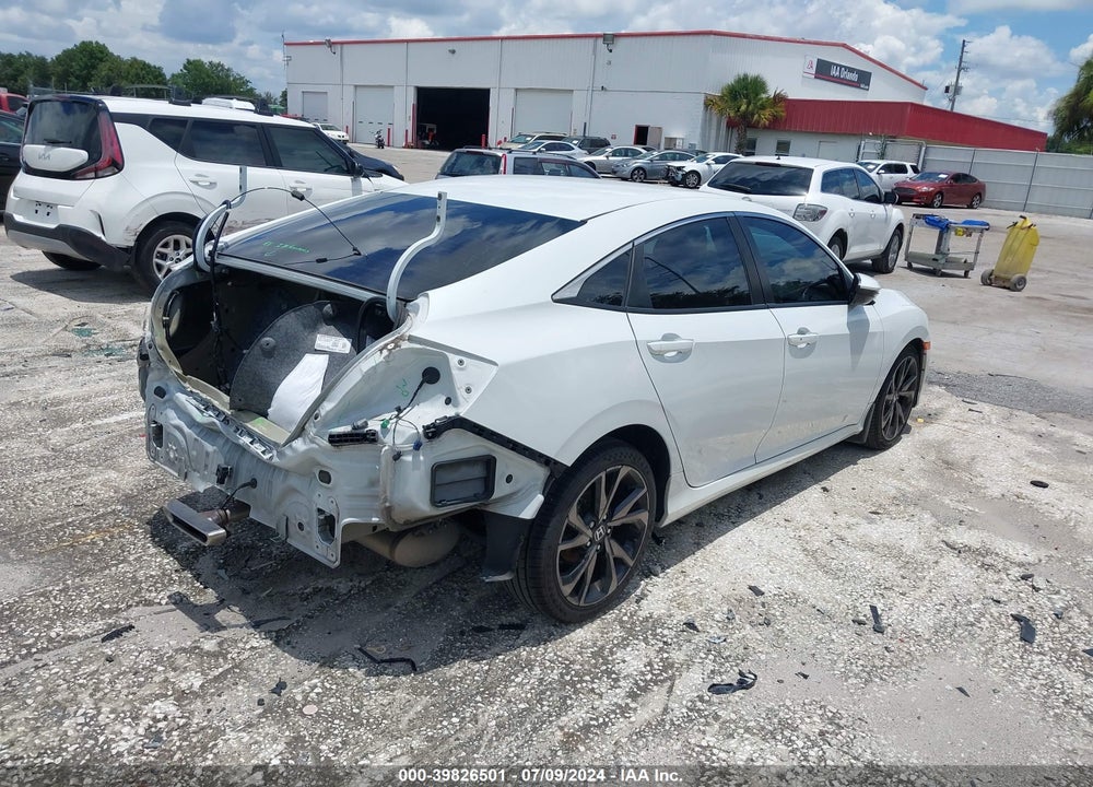 2020 HONDA CIVIC VIN: 2HGFC2F85LH582737