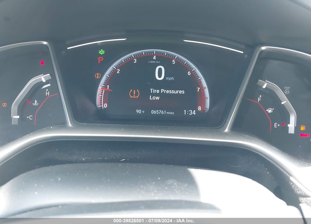2020 HONDA CIVIC VIN: 2HGFC2F85LH582737