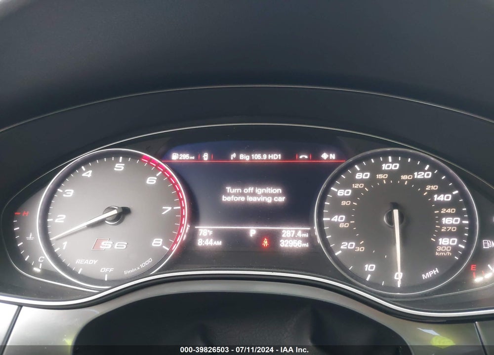 2017 AUDI S6 4.0T PREMIUM PLUS VIN: WAUFFAFC7HN133852