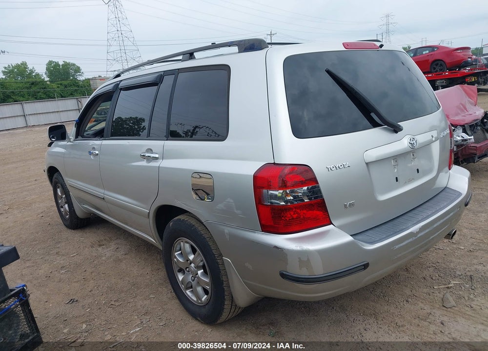 2005 TOYOTA HIGHLANDER V6 VIN: JTEDP21A450067137
