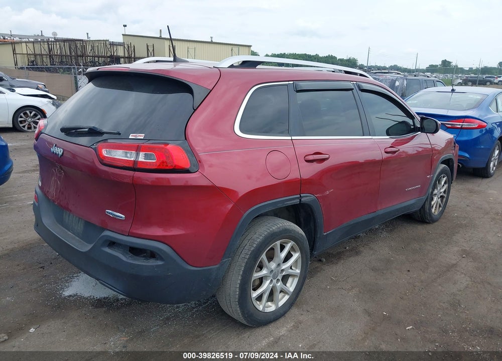 2016 JEEP CHEROKEE LATITUDE VIN: 1C4PJLCB1GW363151