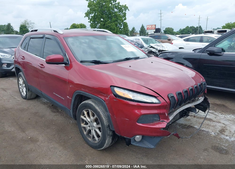 2016 JEEP CHEROKEE LATITUDE VIN: 1C4PJLCB1GW363151