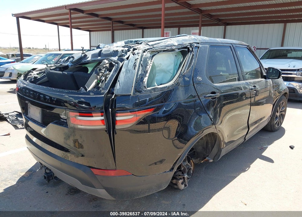 2017 LAND ROVER DISCOVERY HSE LUXURY VIN: SALRHBBV2HA018258