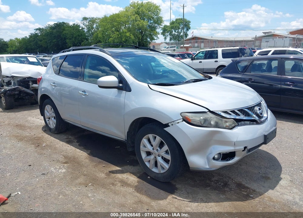 2012 NISSAN MURANO SV VIN: JN8AZ1MU8CW105744