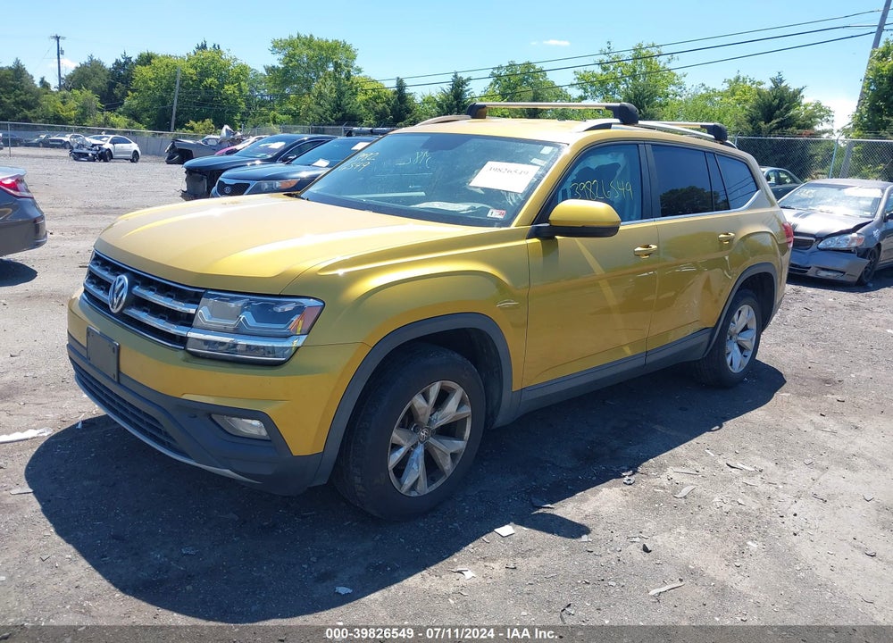2018 VOLKSWAGEN ATLAS 3.6L V6 SE VIN: 1V2CR2CA5JC507803