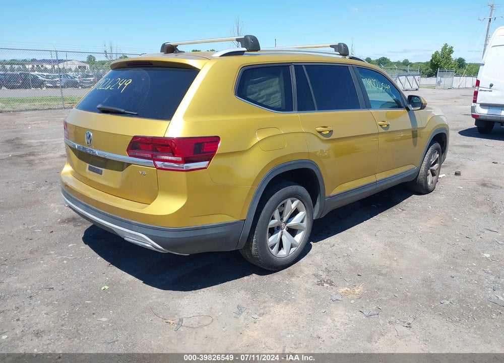 2018 VOLKSWAGEN ATLAS 3.6L V6 SE VIN: 1V2CR2CA5JC507803