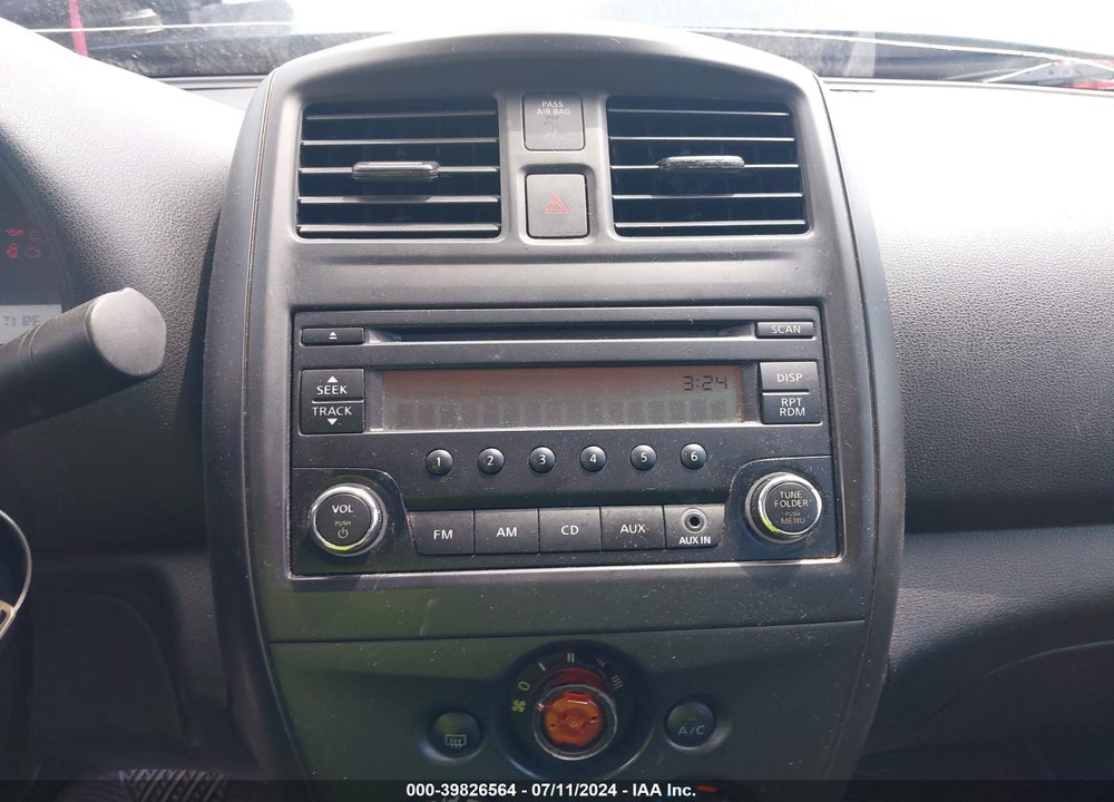 2015 NISSAN VERSA 1.6 S+ VIN: 3N1CN7APXFL840997
