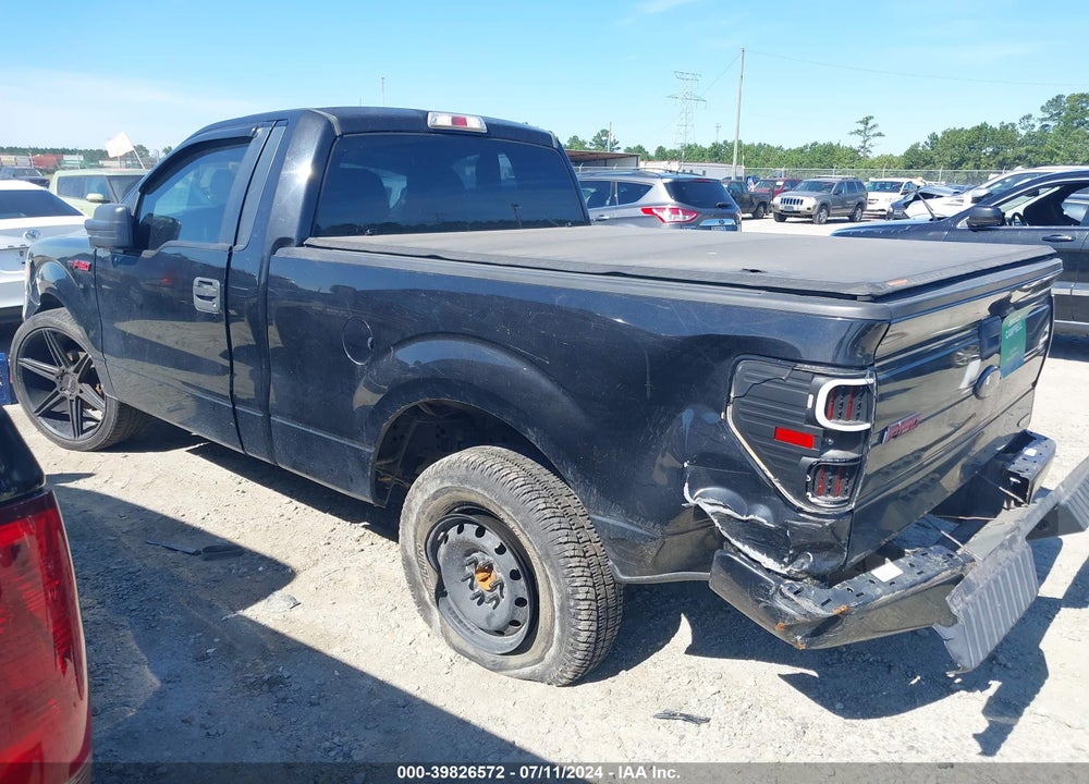 2013 FORD F-150 STX VIN: 1FTMF1CF0DKE20602