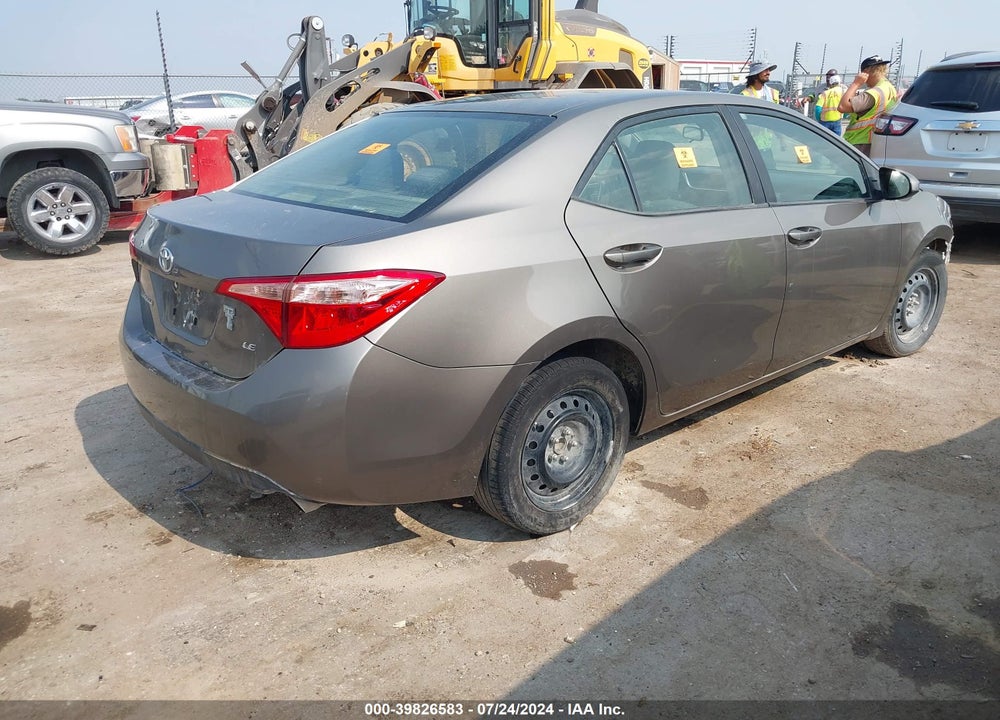 2019 TOYOTA COROLLA LE VIN: 2T1BURHE6KC149667