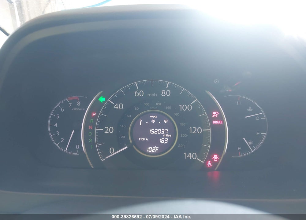 2014 HONDA CR-V LX VIN: 2HKRM4H39EH653552