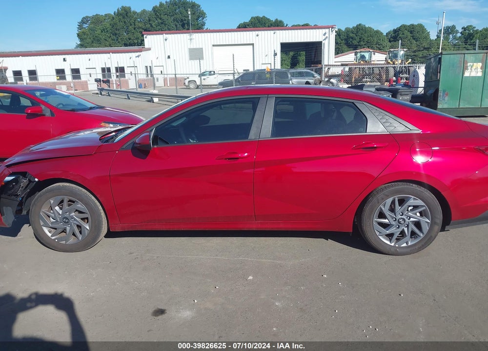 2024 HYUNDAI ELANTRA SEL VIN: KMHLM4DGXRU755965
