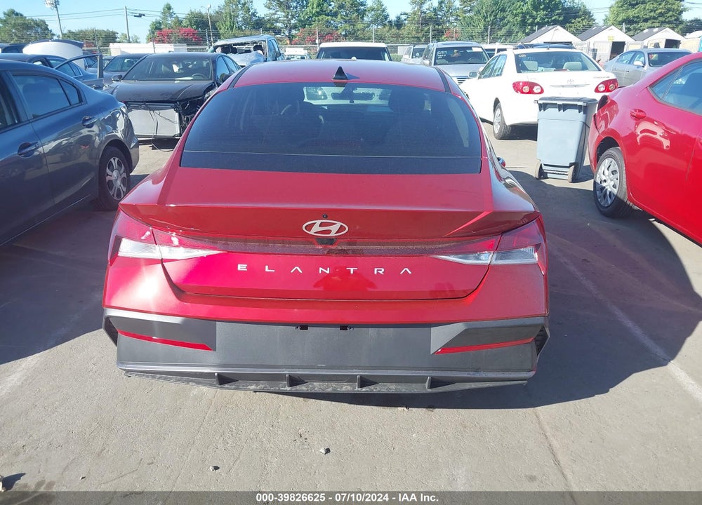 2024 HYUNDAI ELANTRA SEL VIN: KMHLM4DGXRU755965