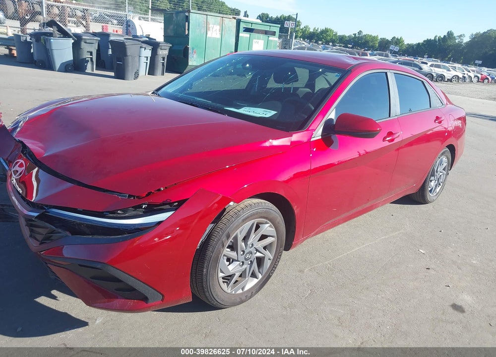 2024 HYUNDAI ELANTRA SEL VIN: KMHLM4DGXRU755965