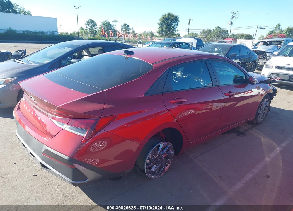 2024 HYUNDAI ELANTRA SEL VIN: KMHLM4DGXRU755965