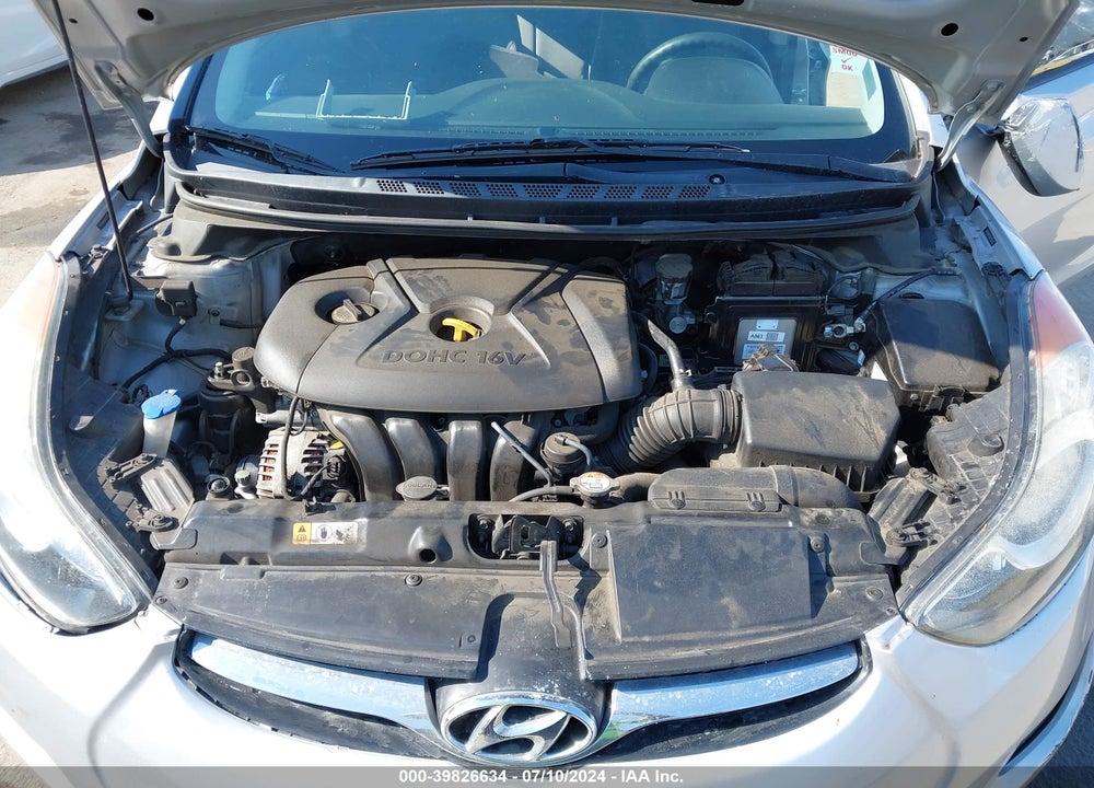 2013 HYUNDAI ELANTRA GLS VIN: 5NPDH4AE6DH276879