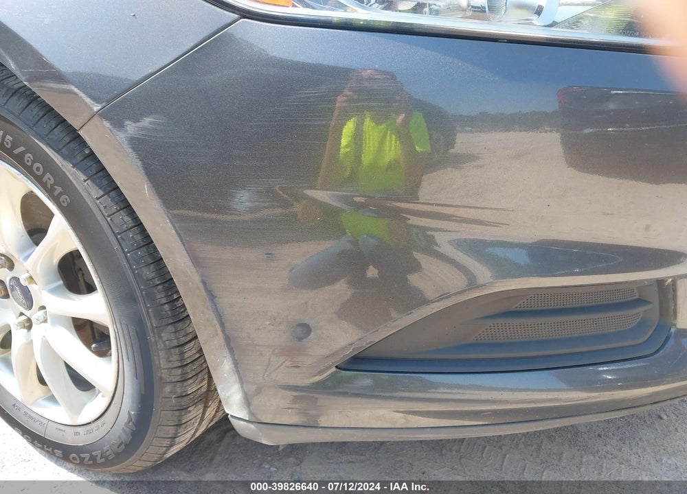 2015 FORD FUSION S VIN: 3FA6P0G72FR182243