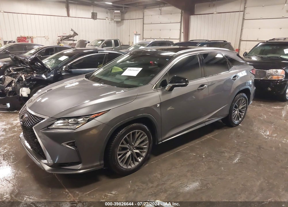 2016 LEXUS RX 350 F-SPORT VIN: 2T2BZMCA4GC027000