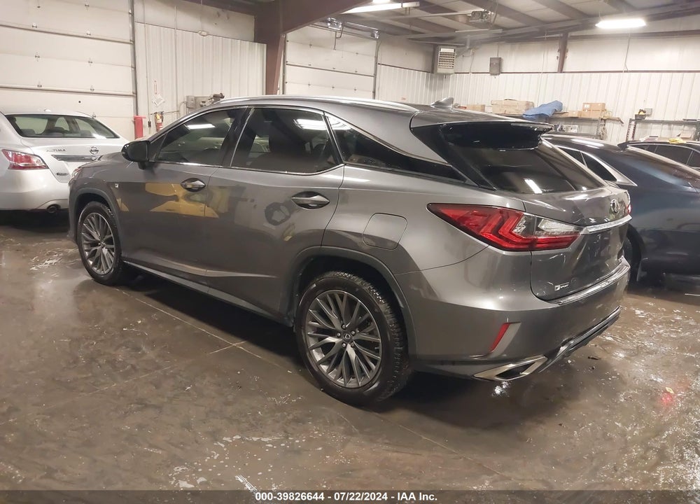 2016 LEXUS RX 350 F-SPORT VIN: 2T2BZMCA4GC027000