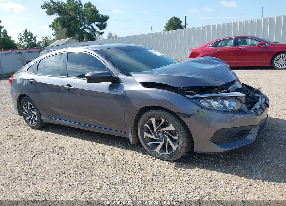2018 HONDA CIVIC EX VIN: 2HGFC2F79JH604551