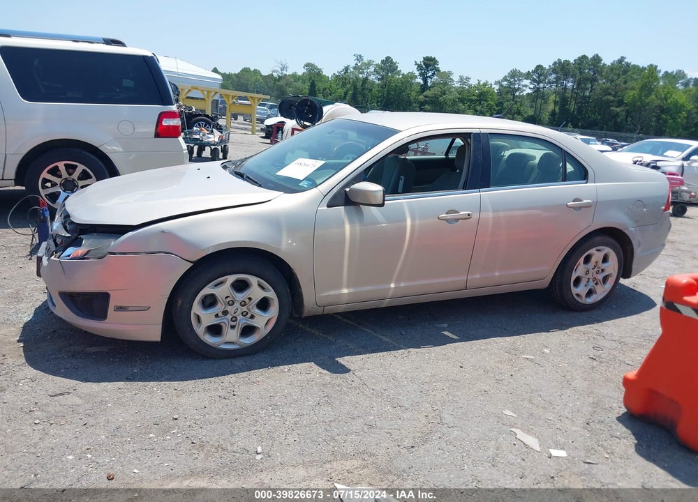 2010 FORD FUSION SE VIN: 3FAHP0HG7AR173943