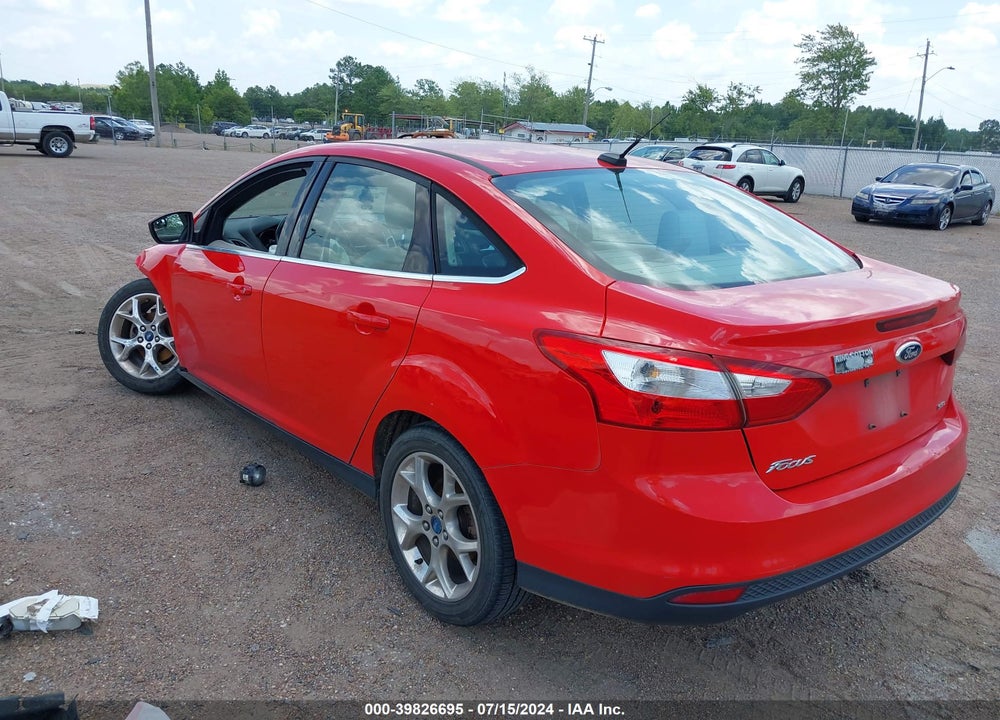 2012 FORD FOCUS SEL VIN: 1FAHP3H28CL346201