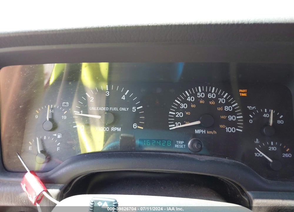 1999 JEEP CHEROKEE CLASSIC/SPORT VIN: 1J4FF68S1XL563109