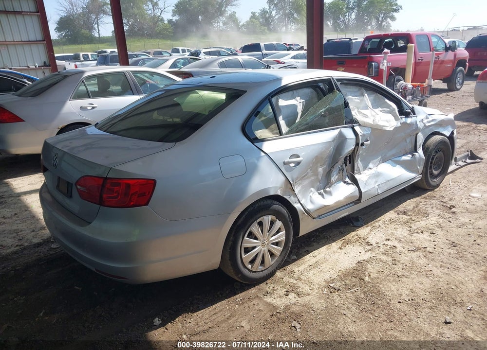 2014 VOLKSWAGEN JETTA 2.0L S VIN: 3VW1K7AJ8EM414529