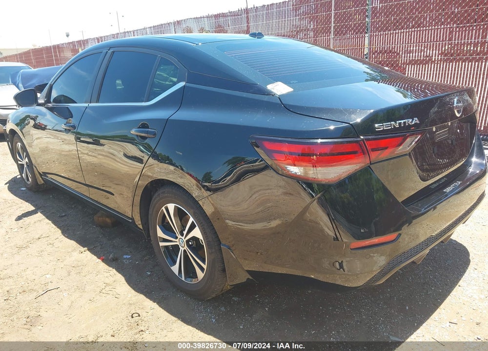 2022 NISSAN SENTRA VIN: 3N1AB8CV0NY236068