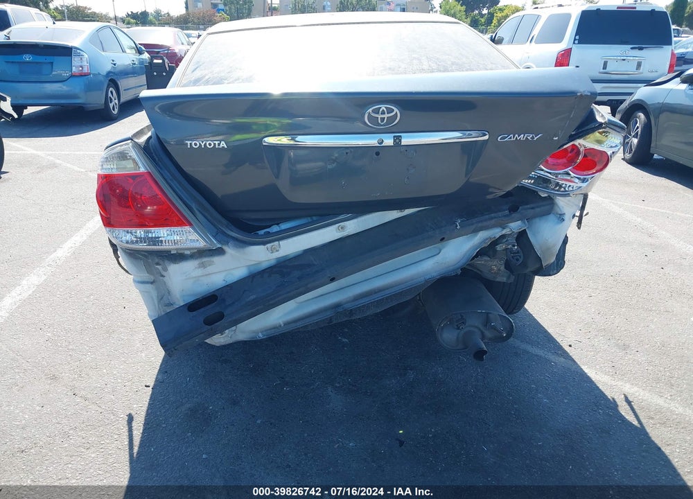 2006 TOYOTA CAMRY LE VIN: 4T1BE32K56U722989