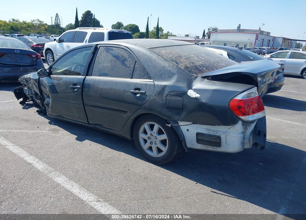 2006 TOYOTA CAMRY LE VIN: 4T1BE32K56U722989