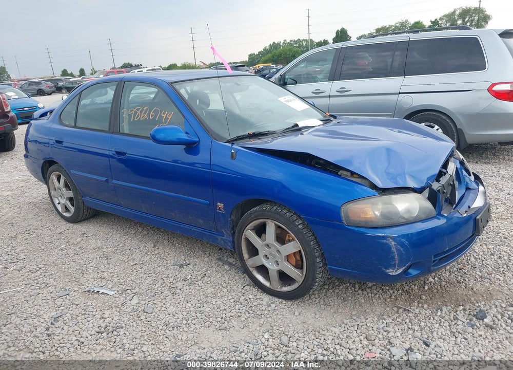2006 NISSAN SENTRA SE-R SPEC V VIN: 3N1AB51D36L557318