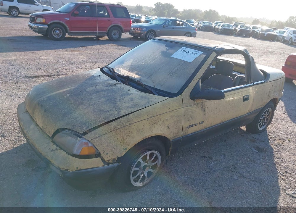 1991 GEO METRO LSI SPRINT CL VIN: JG1MR336XMK602447