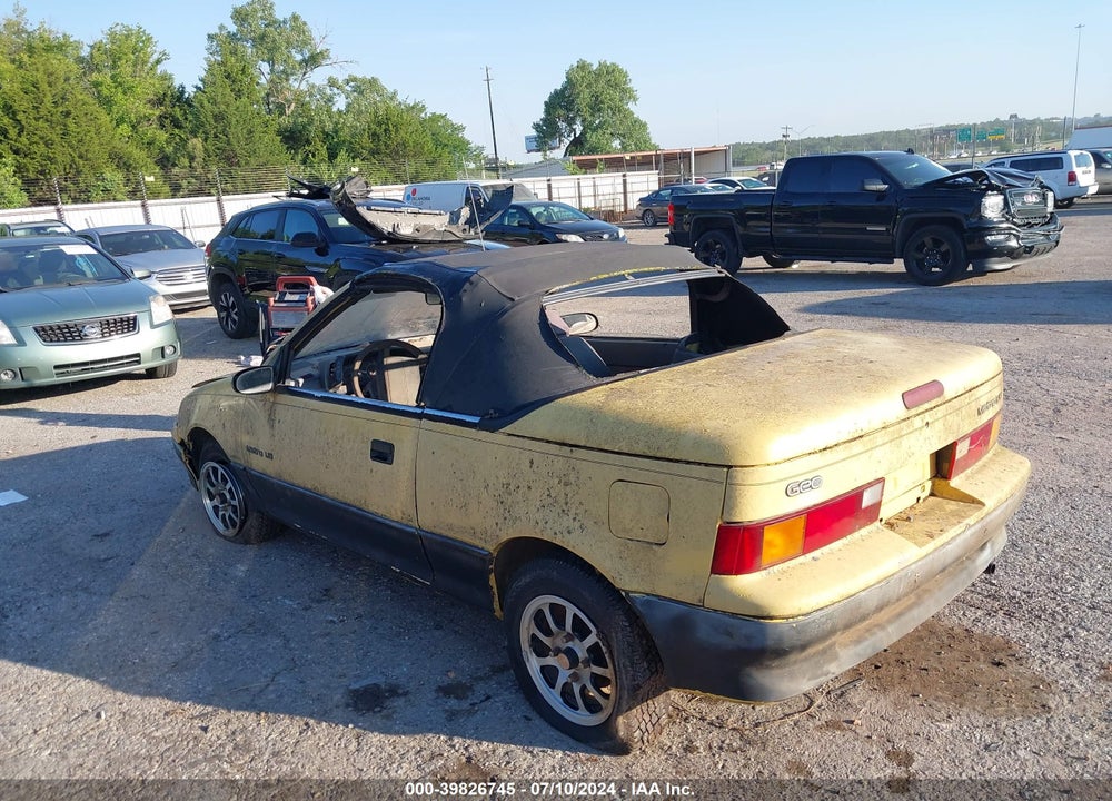 1991 GEO METRO LSI SPRINT CL VIN: JG1MR336XMK602447