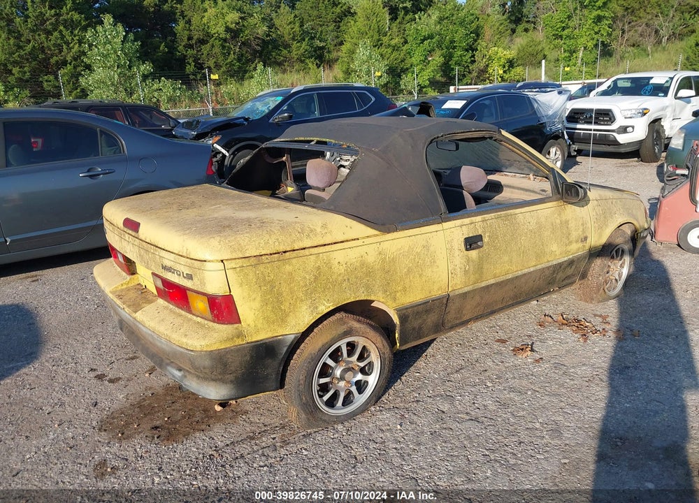 1991 GEO METRO LSI SPRINT CL VIN: JG1MR336XMK602447
