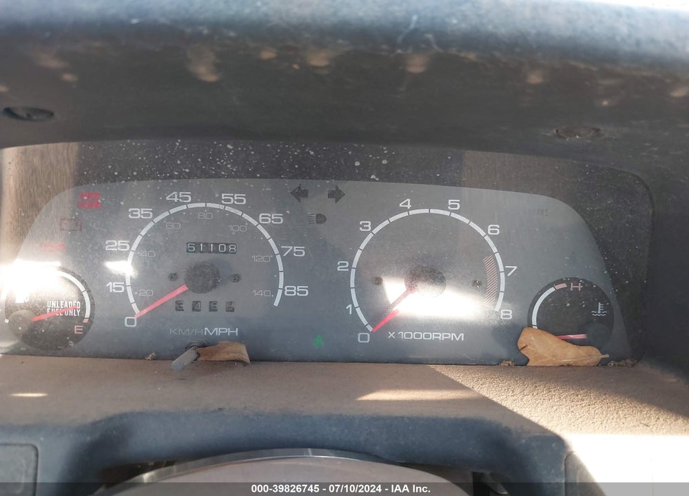 1991 GEO METRO LSI SPRINT CL VIN: JG1MR336XMK602447