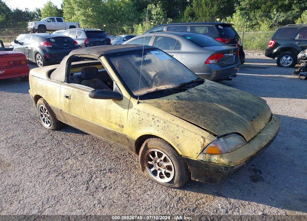 1991 GEO METRO LSI SPRINT CL VIN: JG1MR336XMK602447