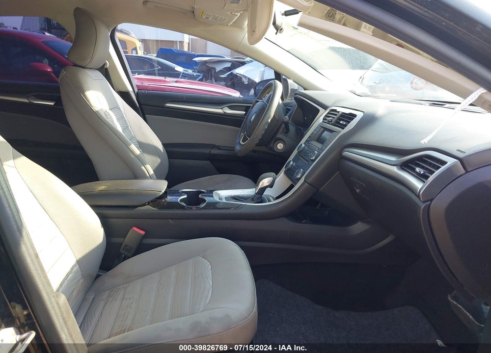 2016 FORD FUSION S VIN: 3FA6P0G75GR267739
