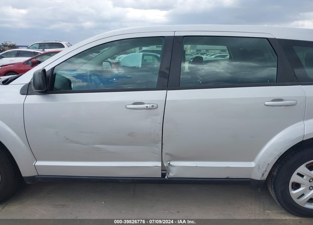 2014 DODGE JOURNEY AMERICAN VALUE PKG VIN: 3C4PDCAB3ET219954